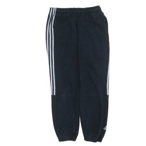 Mens UK Size L adidas Regular Fit Jogger Black Trousers