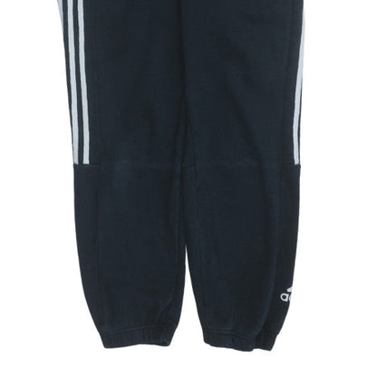 Mens UK Size L adidas Regular Fit Jogger Black Trousers
