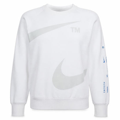 Mens UK Size S Nike White Pullover Sweatshirt