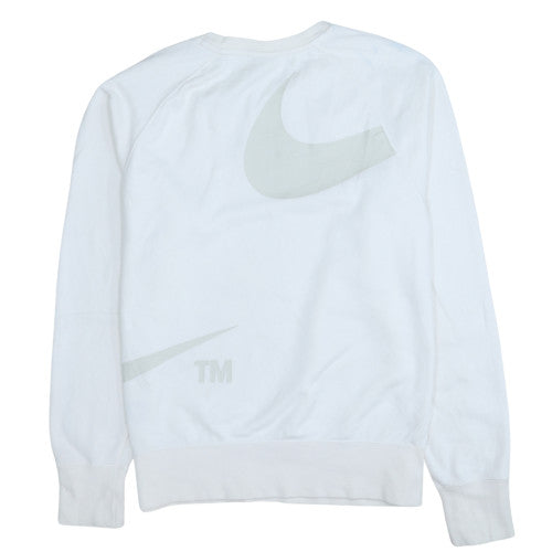 Mens UK Size S Nike White Pullover Sweatshirt