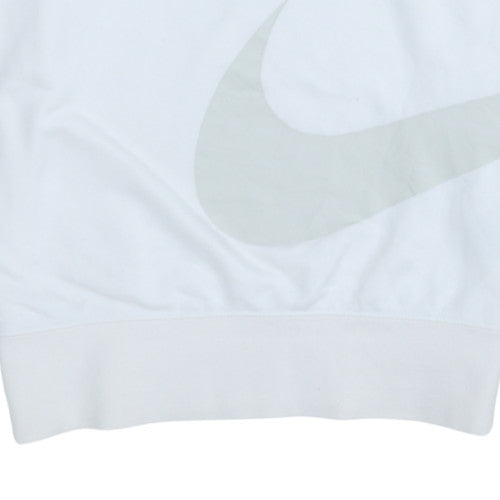 Mens UK Size S Nike White Pullover Sweatshirt