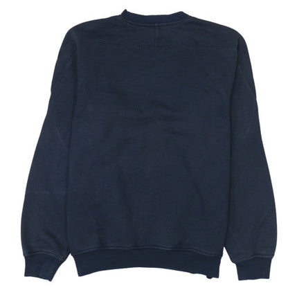 Mens UK Size M adidas Blue Pullover Sweatshirt