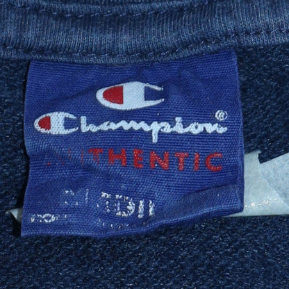 Mens UK Size M Champion Blue Pullover Sweatshirt