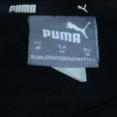 Mens UK Size M PUMA Black Pullover Sweatshirt