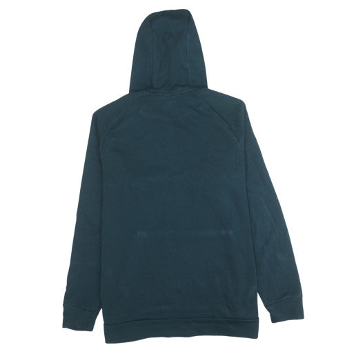 Mens UK Size L Nike Green Pullover Hoodie