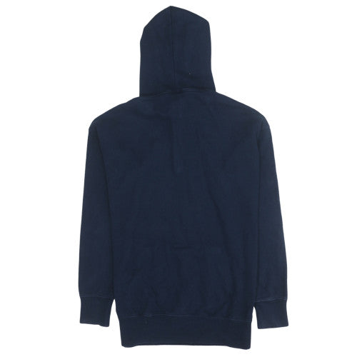 Mens UK Size S Champion Blue 1/2 Zip Hoodie