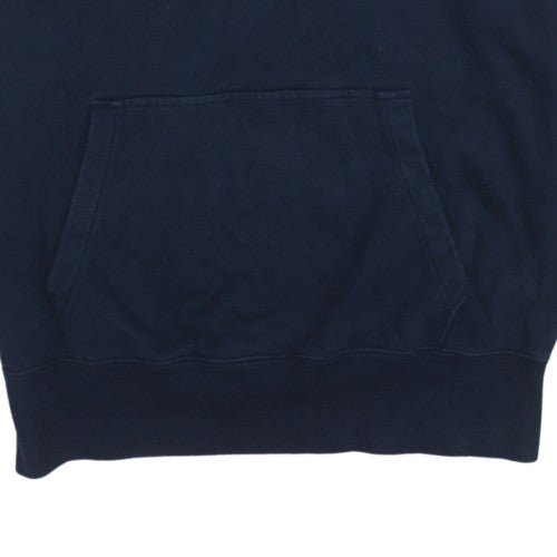 Mens UK Size S Champion Blue 1/2 Zip Hoodie