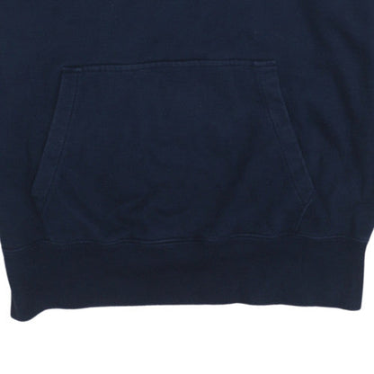 Mens UK Size S Champion Blue 1/2 Zip Hoodie