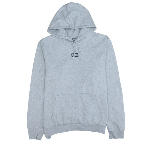 Mens UK Size XL PUMA Grey Pullover Hoodie