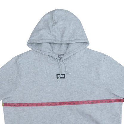 Mens UK Size XL PUMA Grey Pullover Hoodie
