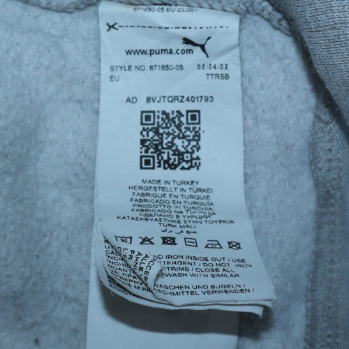 Mens UK Size XL PUMA Grey Pullover Hoodie