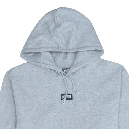Mens UK Size XL PUMA Grey Pullover Hoodie