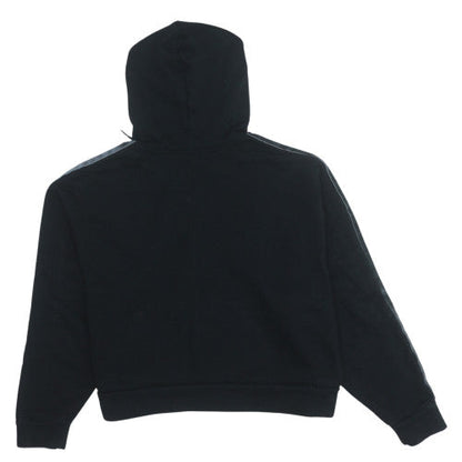 Womens UK Size L adidas Black Full Zip Hoodie
