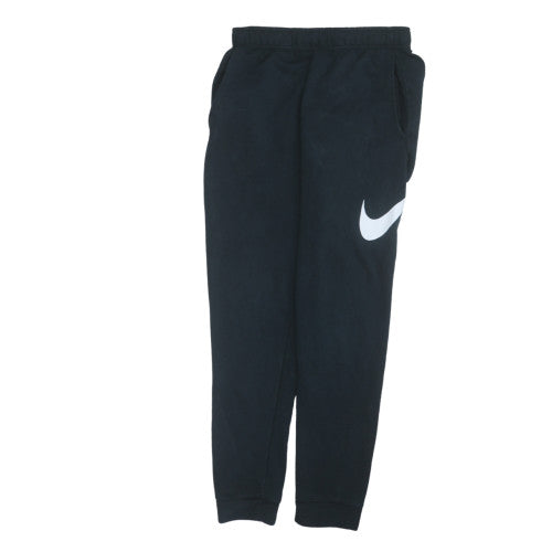 Mens UK Size S Nike Regular Fit Jogger Black Trousers