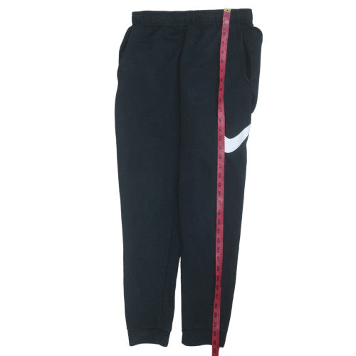 Mens UK Size S Nike Regular Fit Jogger Black Trousers