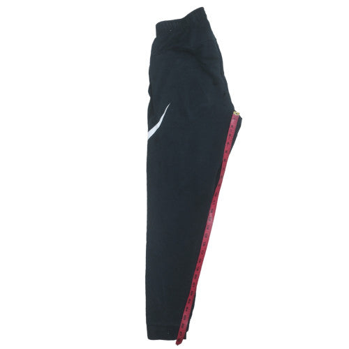 Mens UK Size S Nike Regular Fit Jogger Black Trousers