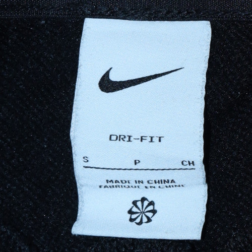 Mens UK Size S Nike Regular Fit Jogger Black Trousers