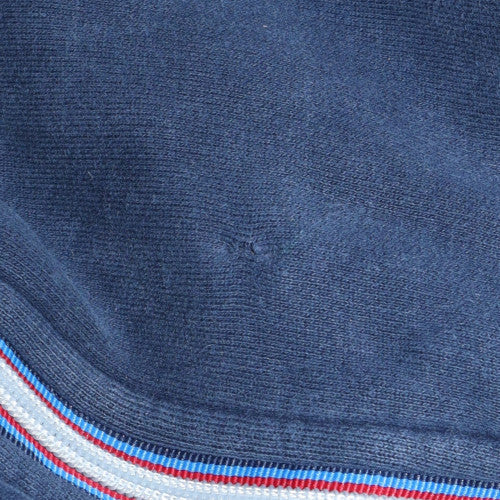 Mens UK Size L Tommy Hilfiger Blue Full Zip Hoodie