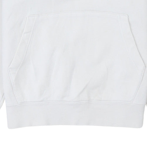 Mens UK Size S Nike White Pullover Hoodie