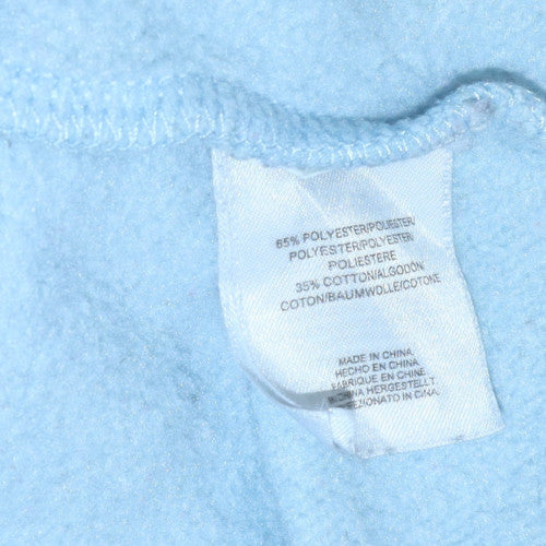Womens UK Size 2XL FILA Blue Pullover Hoodie
