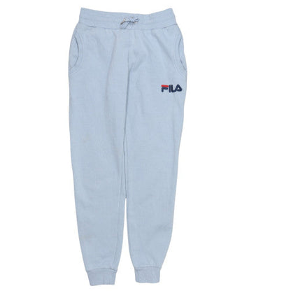 Womens UK Size S FILA Regular Fit Jogger Blue Trousers