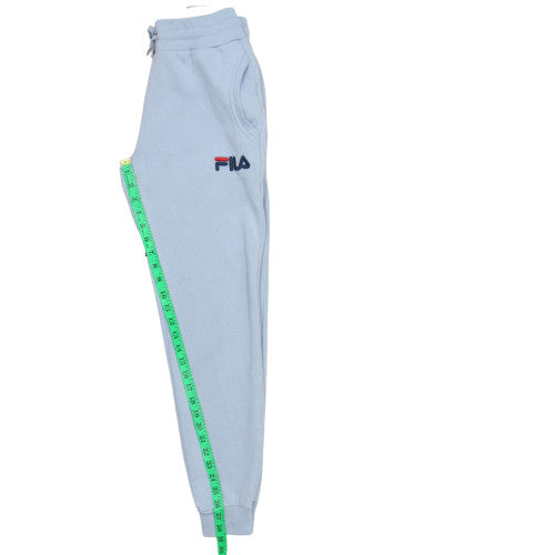Womens UK Size S FILA Regular Fit Jogger Blue Trousers