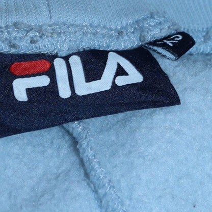 Womens UK Size S FILA Regular Fit Jogger Blue Trousers
