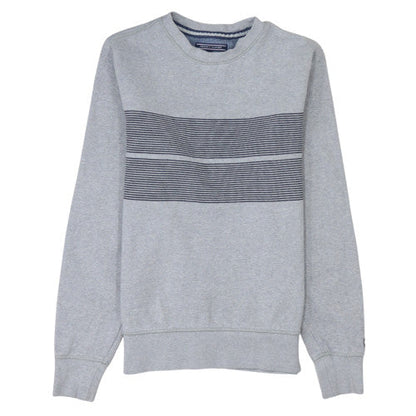 Mens UK Size S Tommy Hilfiger Grey Pullover Sweatshirt
