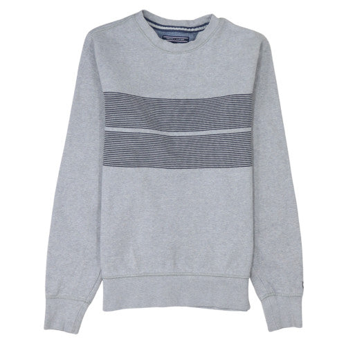 Mens UK Size S Tommy Hilfiger Grey Pullover Sweatshirt