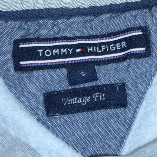 Mens UK Size S Tommy Hilfiger Grey Pullover Sweatshirt