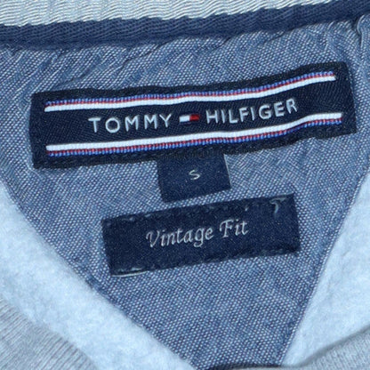Mens UK Size S Tommy Hilfiger Grey Pullover Sweatshirt
