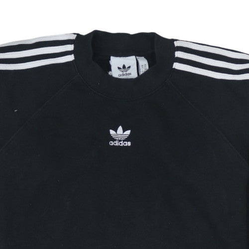Mens UK Size XS adidas Black Pullover Sweatshirt