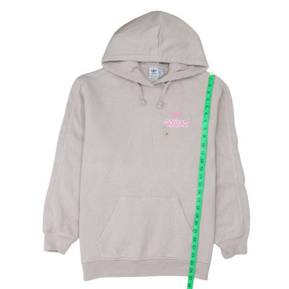 Womens UK Size XS adidas Beige Pullover Hoodie
