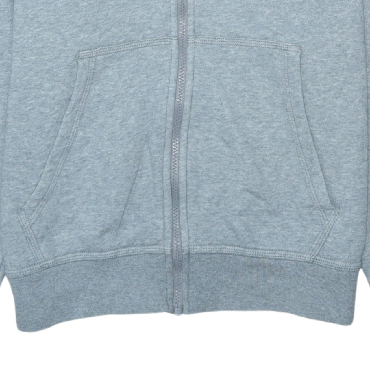 Mens UK Size M Nike Grey Full Zip Hoodie