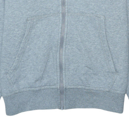 Mens UK Size M Nike Grey Full Zip Hoodie