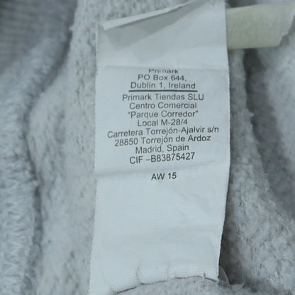 Womens UK Size 10 Disney Grey Pullover Hoodie