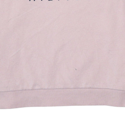 Womens UK Size L Tommy Hilfiger Pink Pullover Sweatshirt
