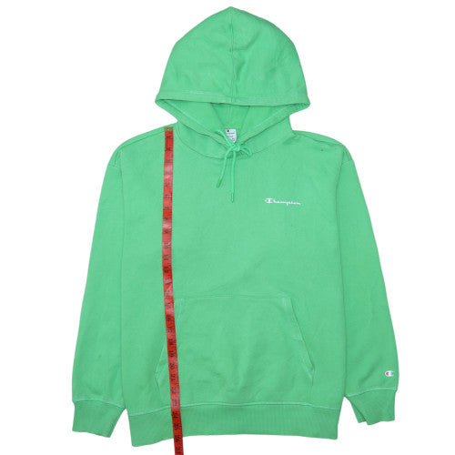 Womens UK Size XL Champion Green Pullover Hoodie