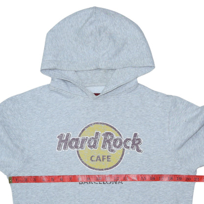 Mens UK Size M Hard Rock Cafe Grey Pullover Hoodie