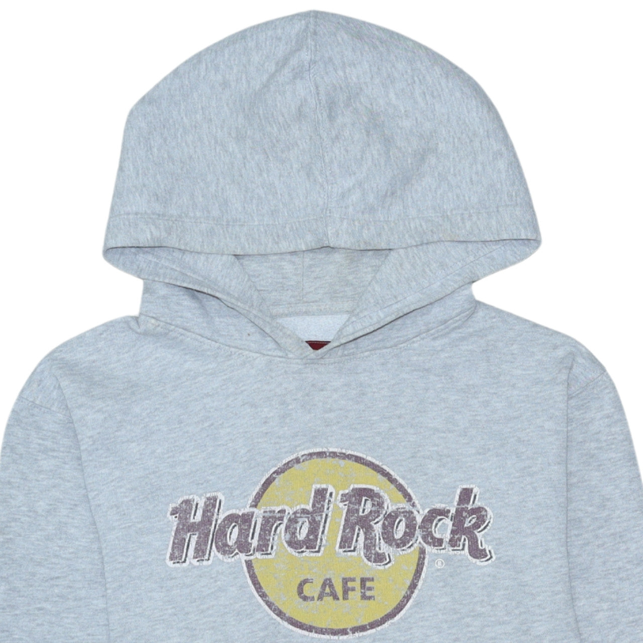 Mens UK Size M Hard Rock Cafe Grey Pullover Hoodie