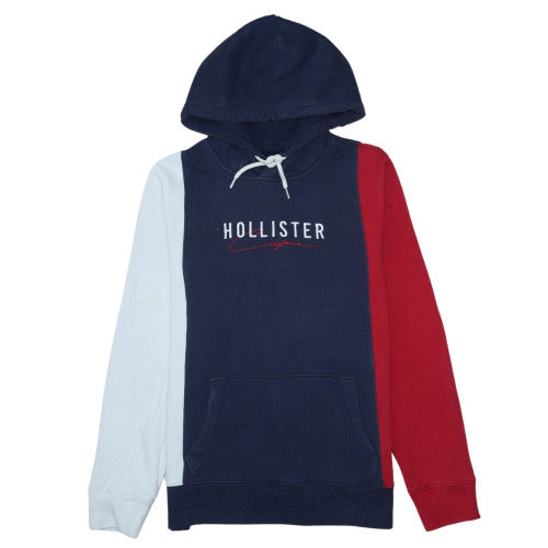 Mens UK Size M Hollister Multicoloured Pullover Hoodie
