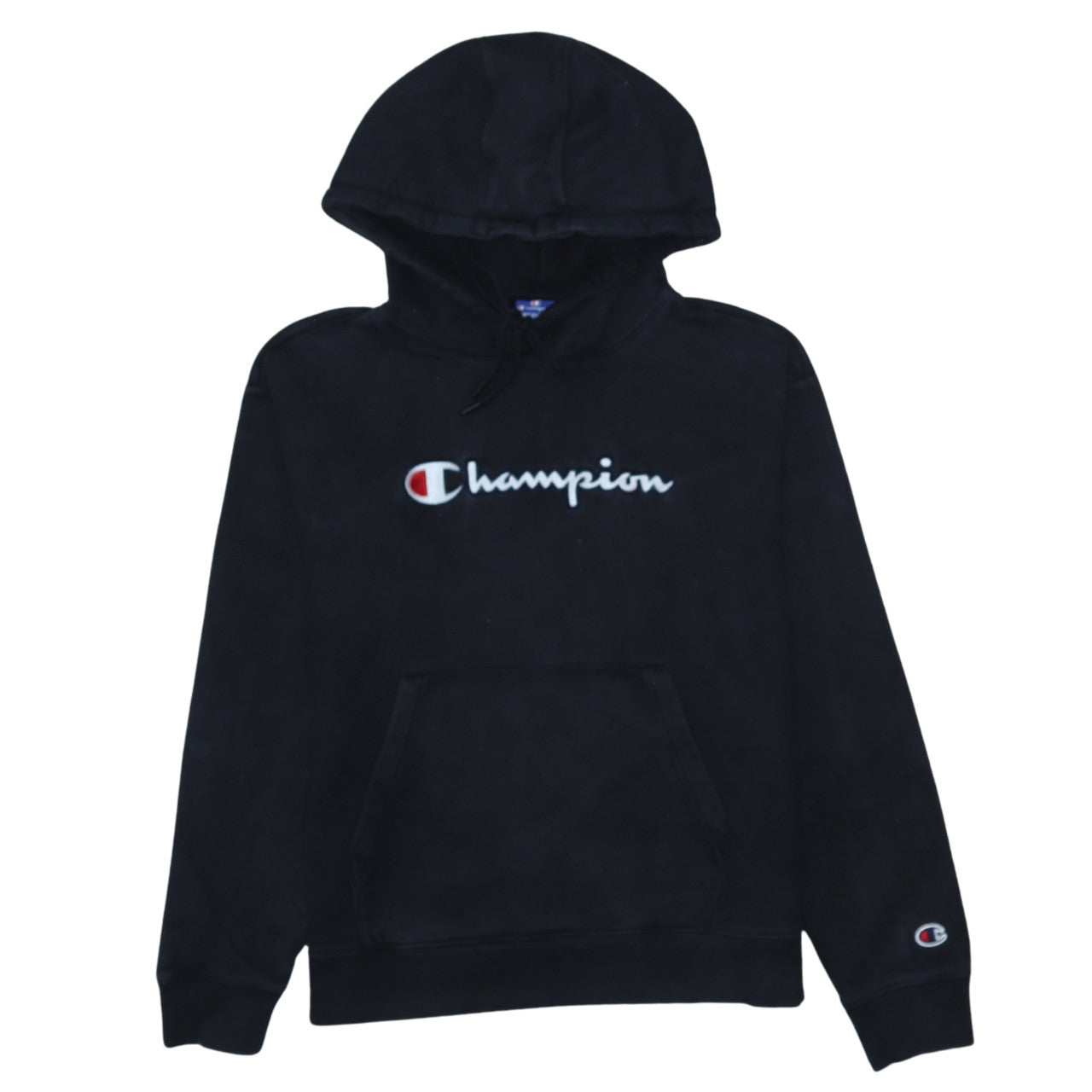 Womens UK Size M Champion Black Pullover Hoodie