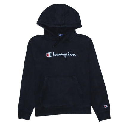 Womens UK Size M Champion Black Pullover Hoodie