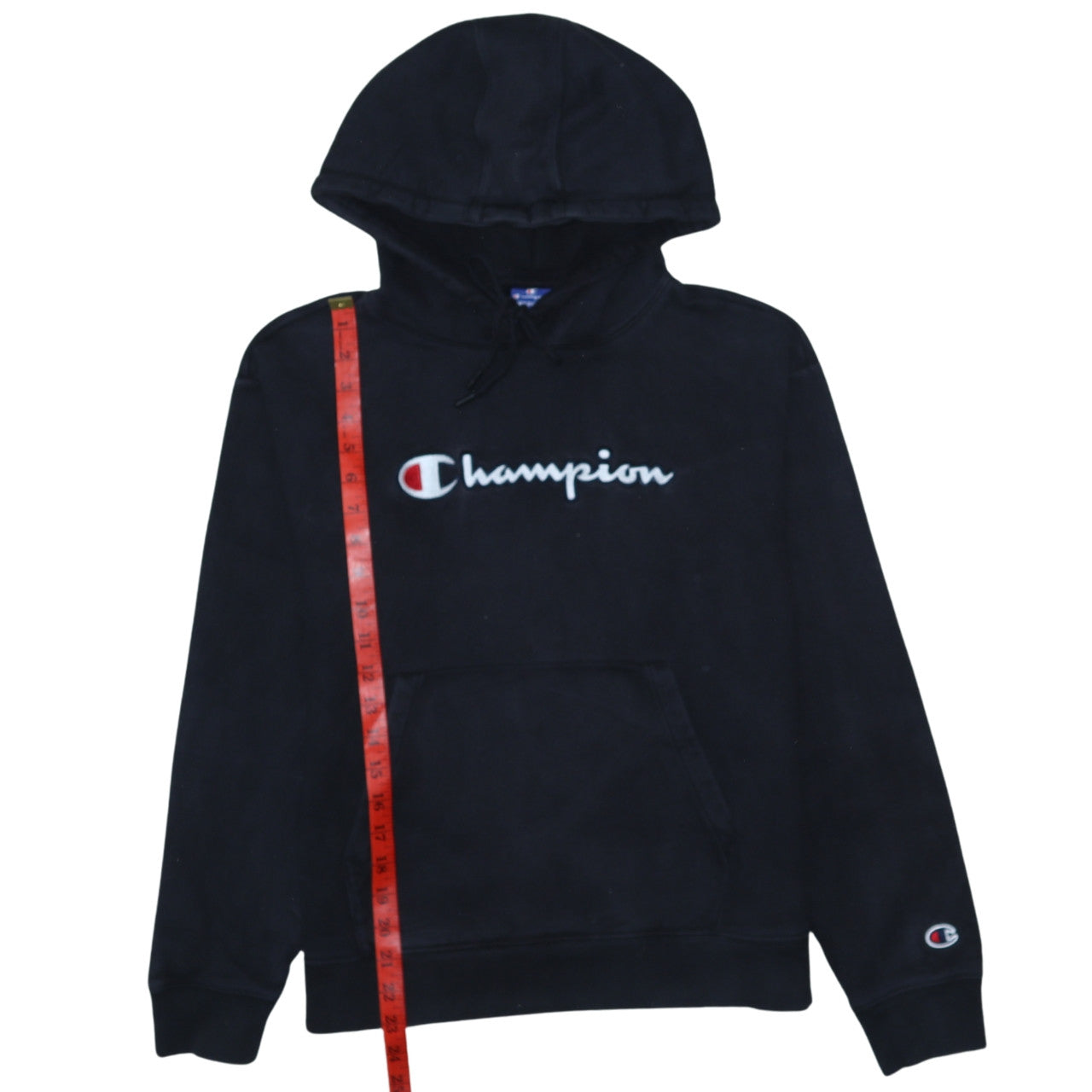 Womens UK Size M Champion Black Pullover Hoodie