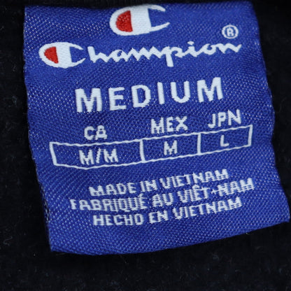 Womens UK Size M Champion Black Pullover Hoodie