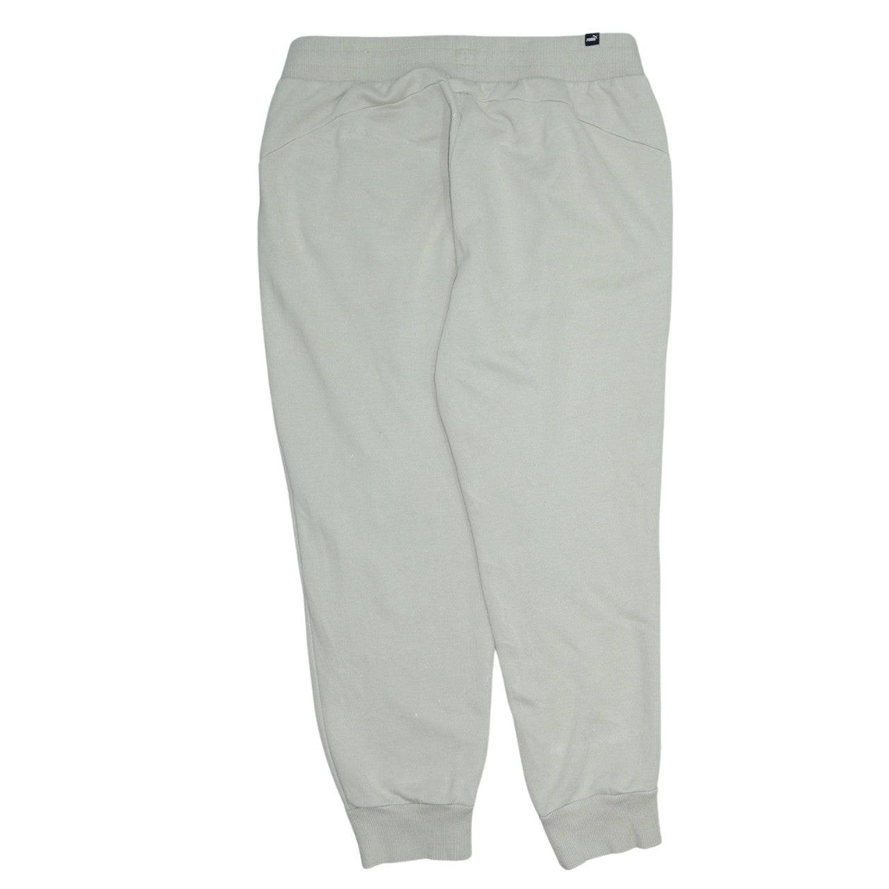 Mens UK Size L PUMA Regular Fit Jogger Beige Trousers