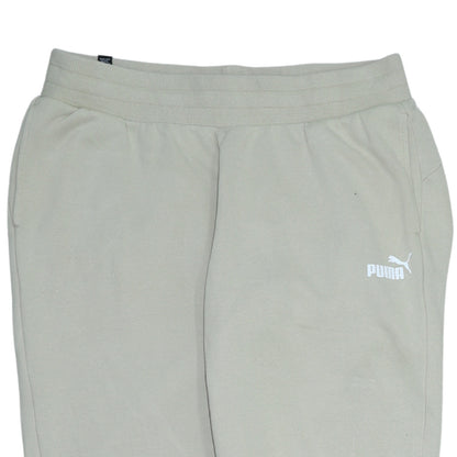 Mens UK Size L PUMA Regular Fit Jogger Beige Trousers