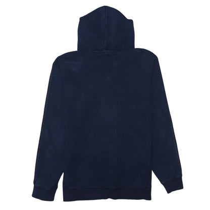 Mens UK Size M adidas Blue Full Zip Hoodie