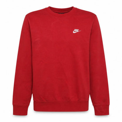 Mens UK Size M Nike Red Pullover Sweatshirt