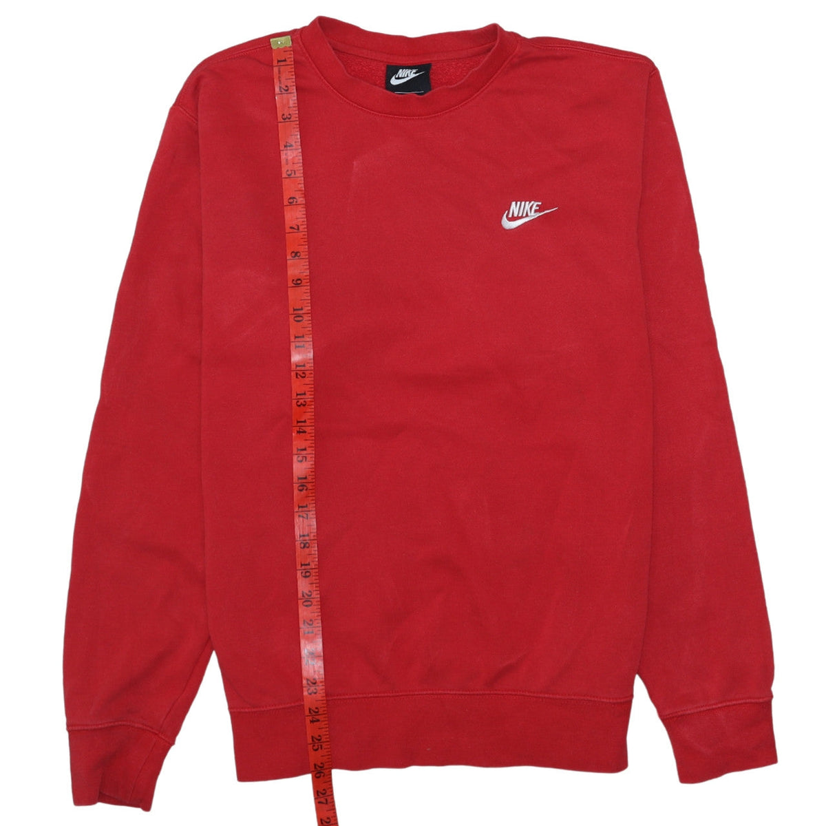 Mens UK Size M Nike Red Pullover Sweatshirt